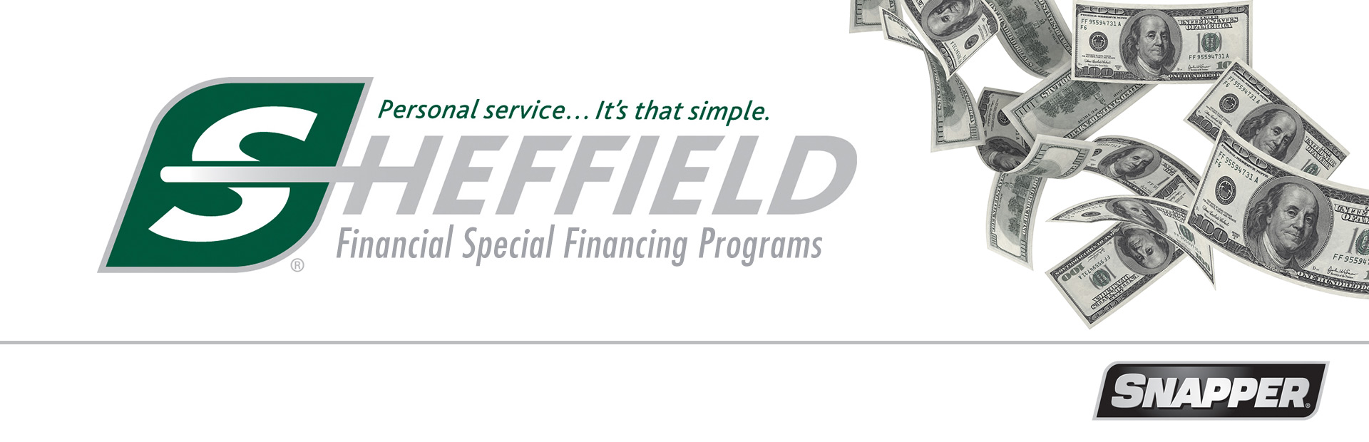 Snapper: Sheffield Financial Special Financing Programs